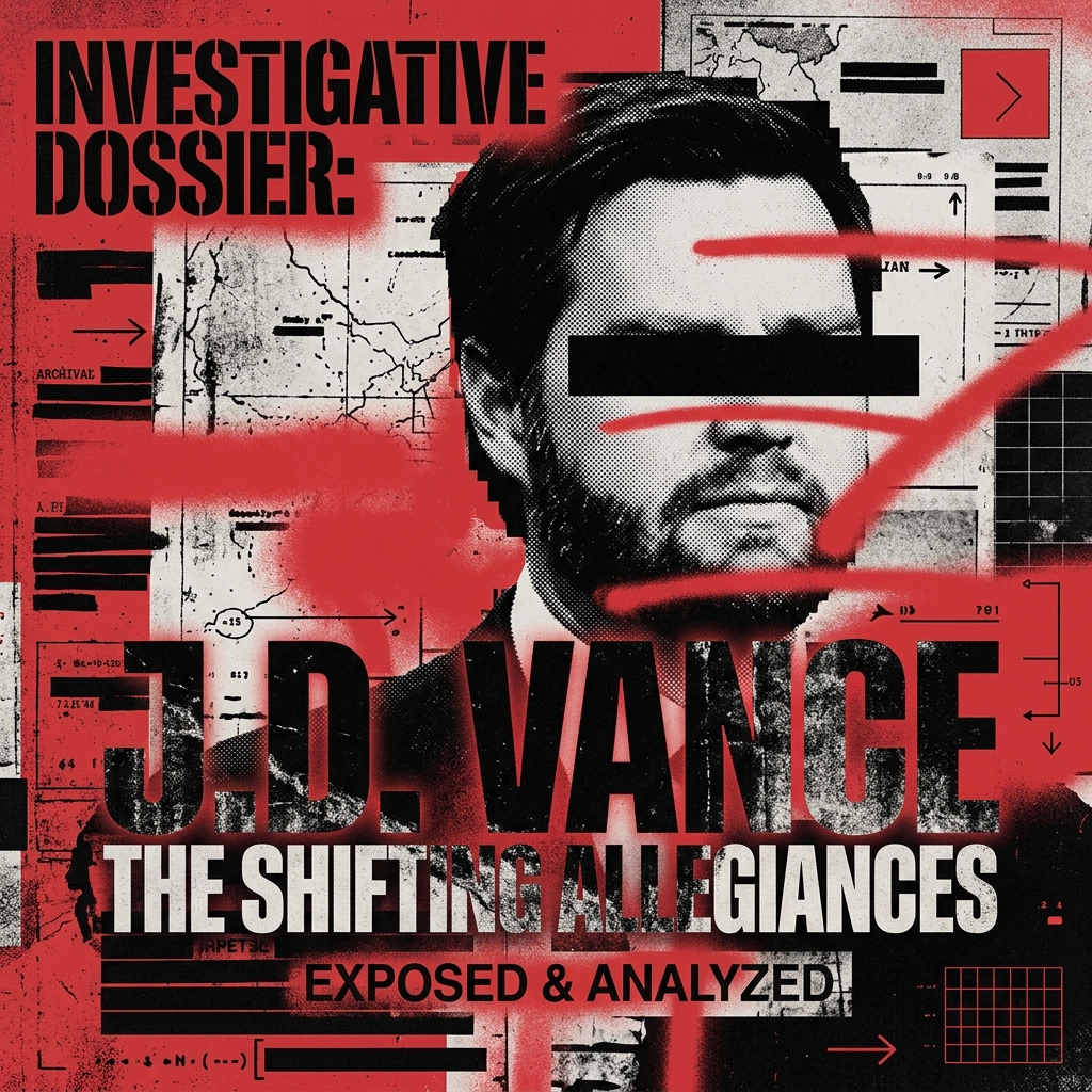 The JD Vance Dossier: The Man Who Sold His Principles